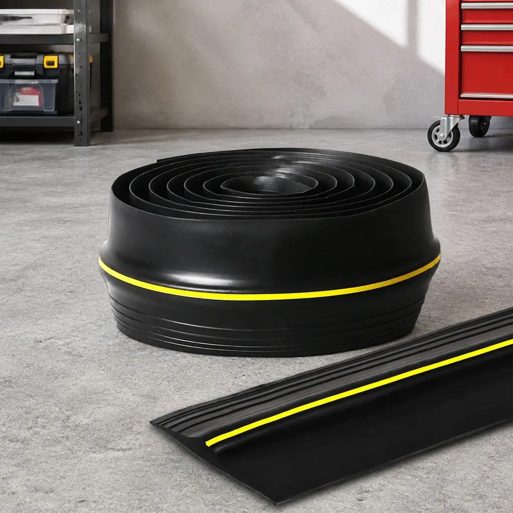 Garage Door Weather Seal Strip Draught Excluder 6 Meter EPDM Rubber Yellow