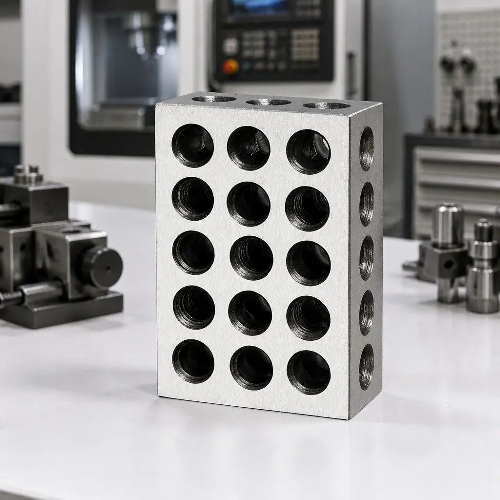 1-2-3 Precision Machinist Blocks Set Square Gage Tool Mill Drill Press Setup