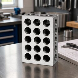 1-2-3 Blocks Precision Gage Set Machinist Tool Square Setup Layout Inspection