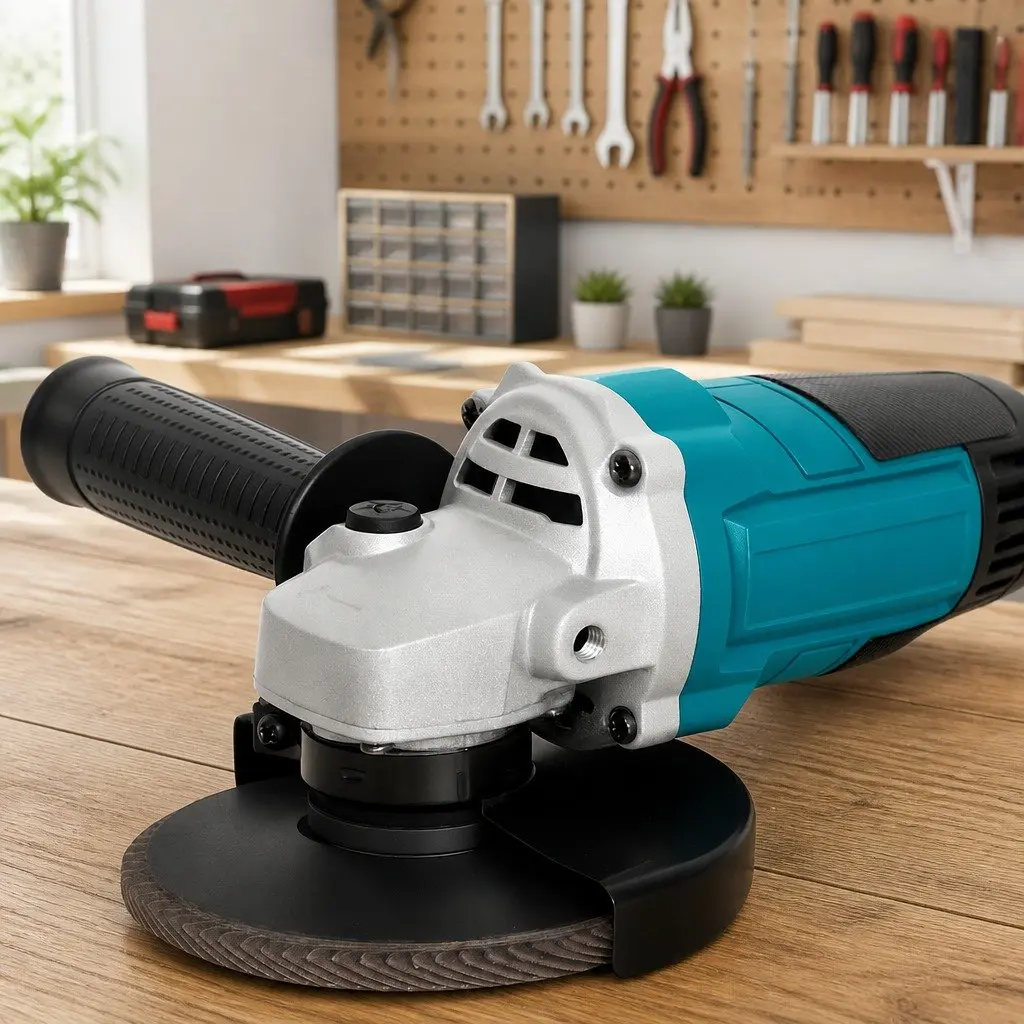 21V Cordless Angle Grinder Kit 125mm Brushless Motor 11500 RPM 2 Batteries