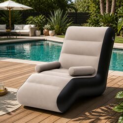 Reliable Inflatable Air Chair Sun Lounger for Comfort