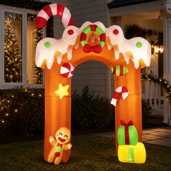 Reliable Inflatable Christmas Decoration with LED Lights