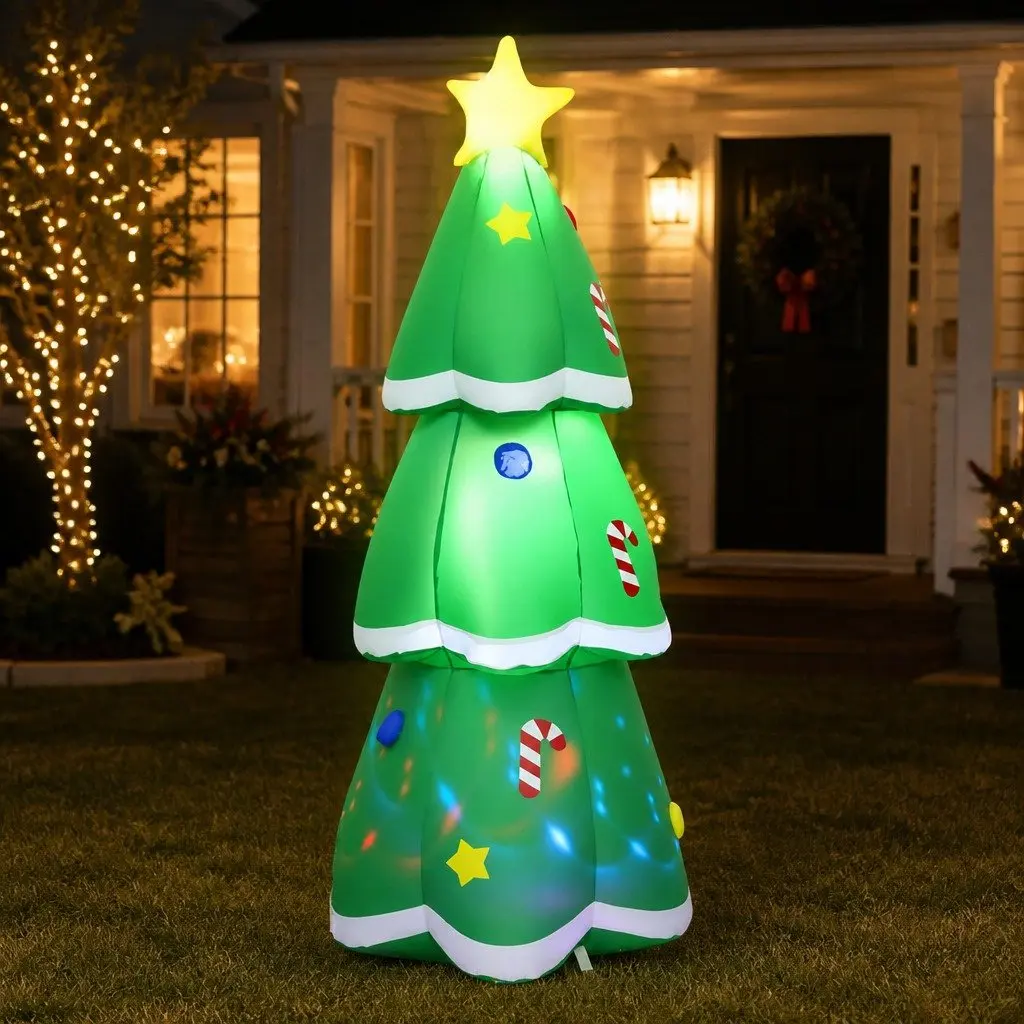 1.5M Inflatable Christmas Tree with LED Lights