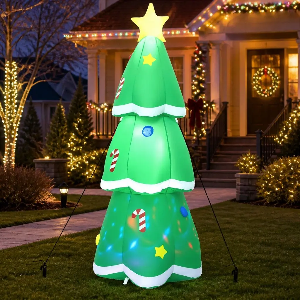 1.5M Inflatable Christmas Tree with LED Lights