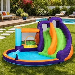 Reliable Inflatable Water Slide for Safe Summer Play