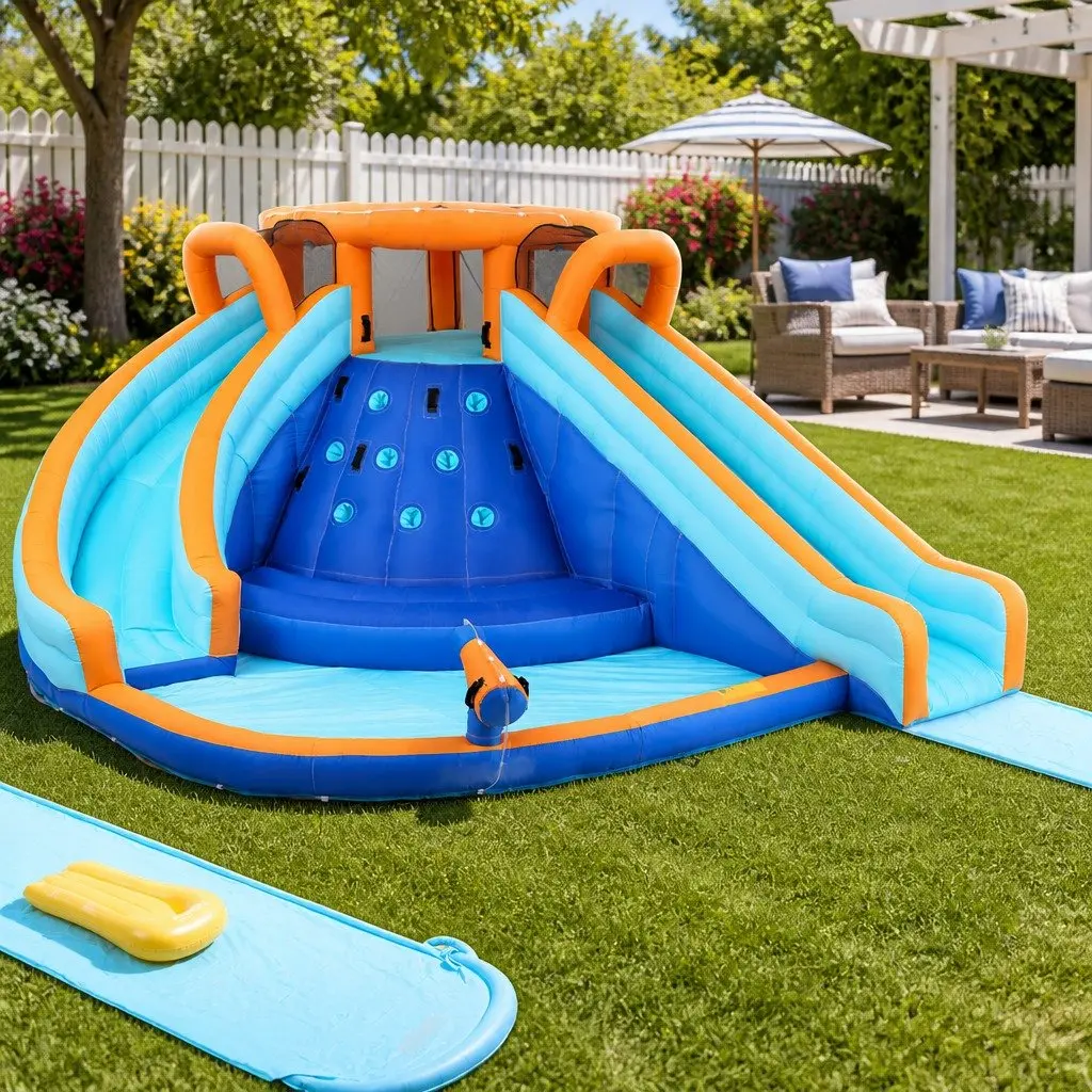 Kids Inflatable Water Park for Outdoor Fun