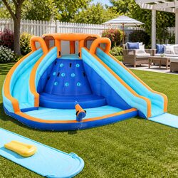 Reliable Kids Inflatable Water Park for Outdoor Fun