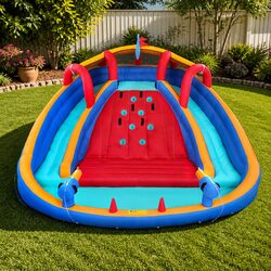 Reassuringly Safe Inflatable Water Park for Kids