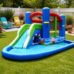 Reliable Inflatable Water Slide Bouncer for Outdoor Fun