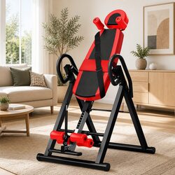 Inversion Table Gravity Exercise Back Stretcher Foldable Home Gym Equipment