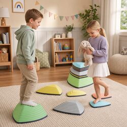 Reliable 6-Piece Kids Stepping Stones for Fun and Safety