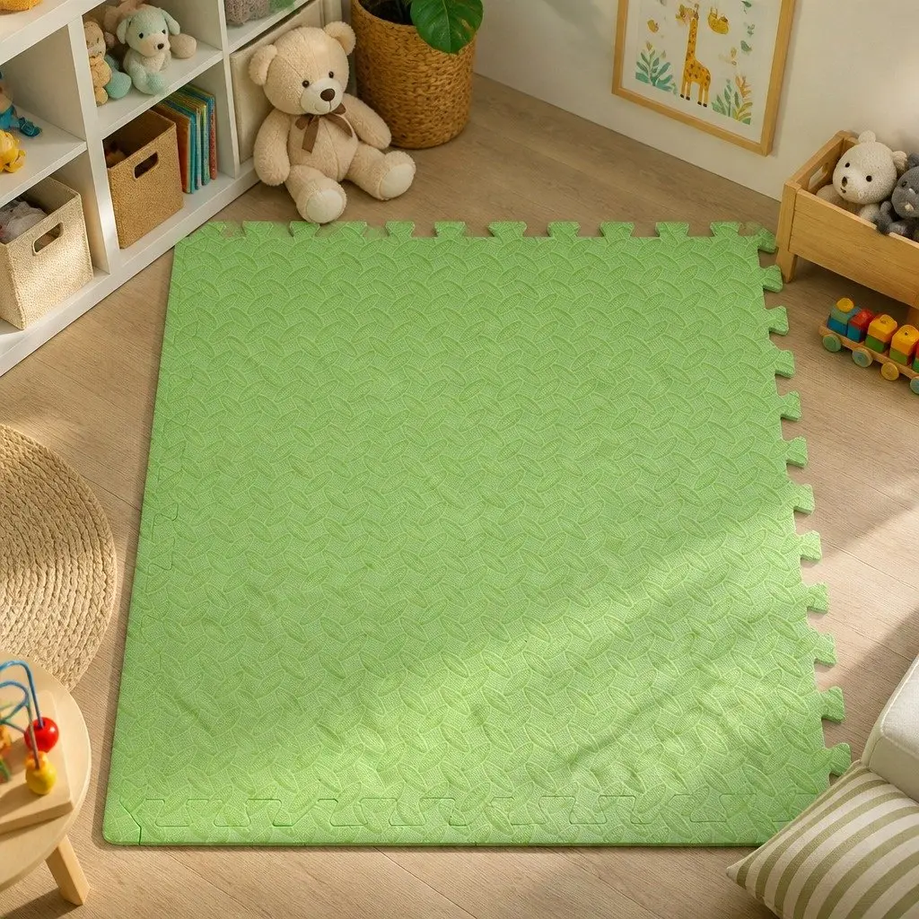 Kids EVA Foam Play Mat Interlocking Soft Activity Mat 60cm x 60cm Various Colours