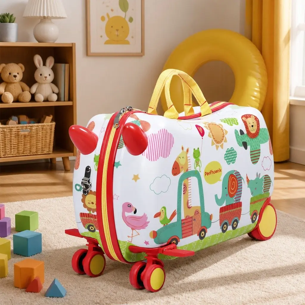 Kids Ride-On Suitcase for Traveling