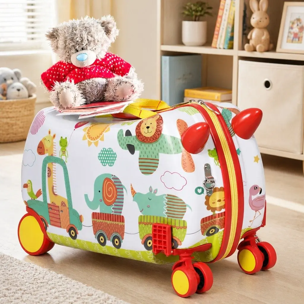 Kids Ride-On Suitcase for Traveling