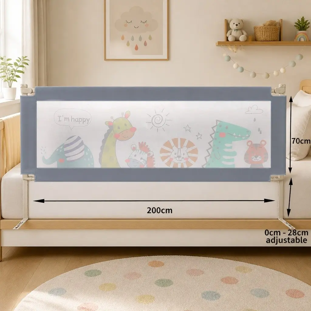 Safety with the Kids Bed Rail Guard