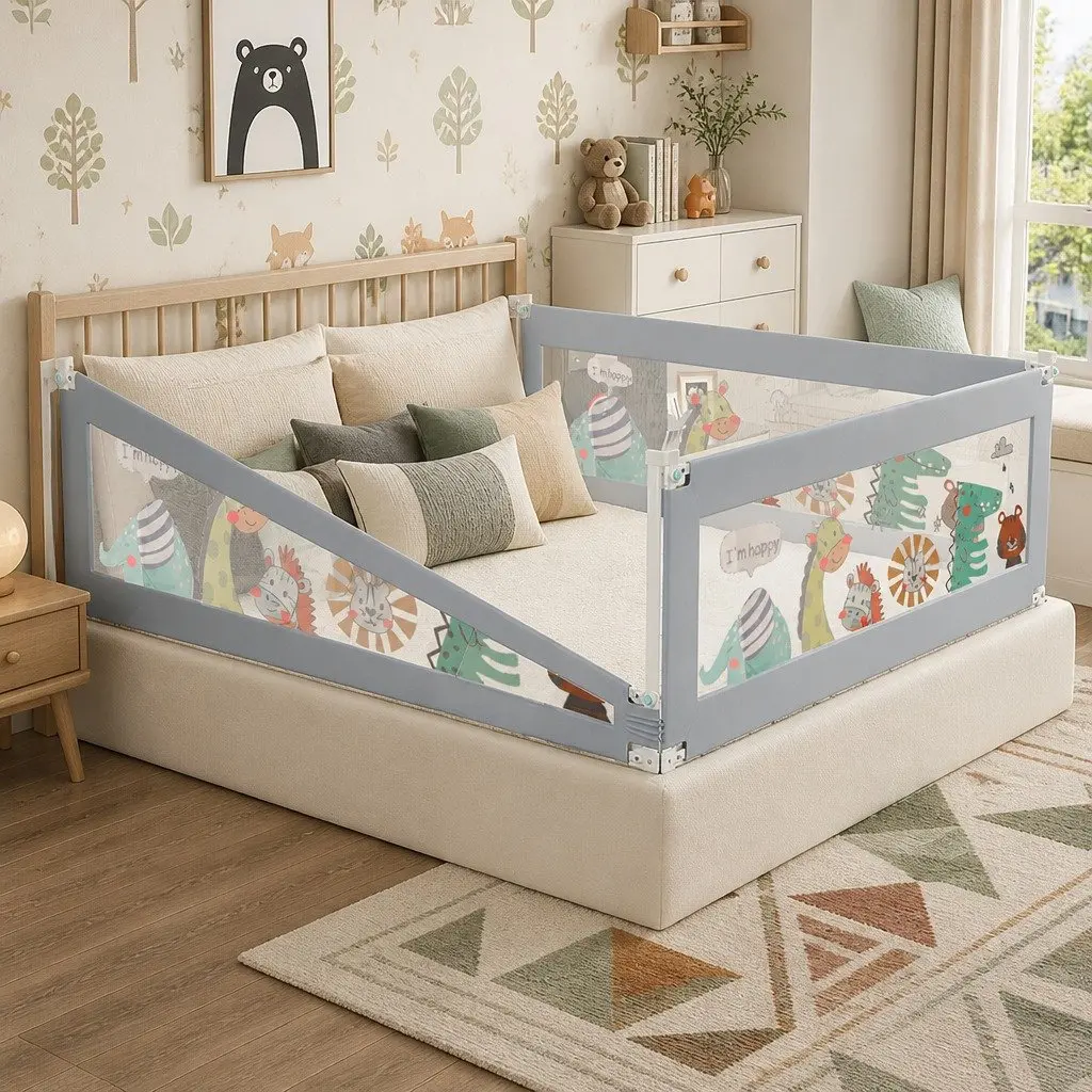 Safety with the Kids Bed Rail Guard