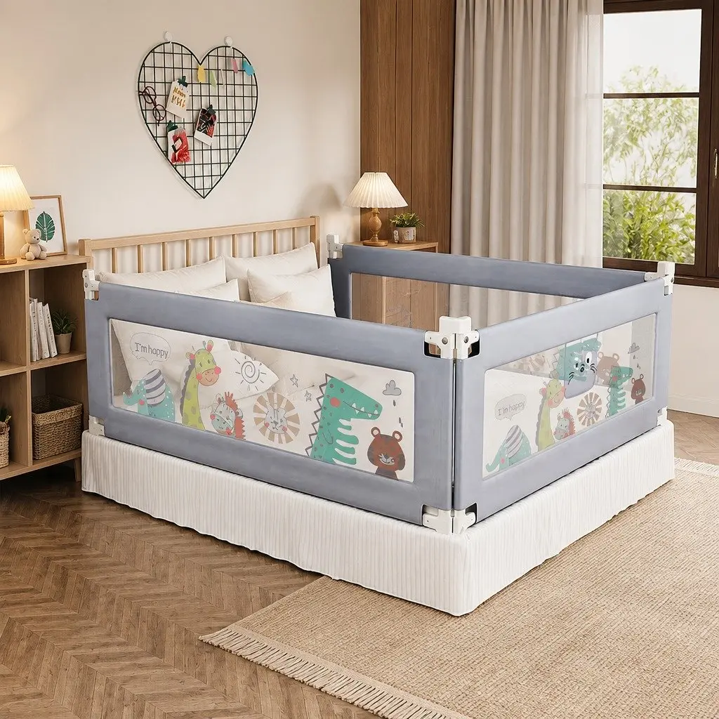 Safety with the Kids Bed Rail Guard