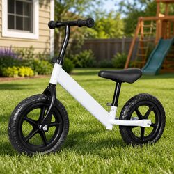 Kids Balance Bike Ride On Toy Adjustable Seat Handlebar Toddler Training Bicycle