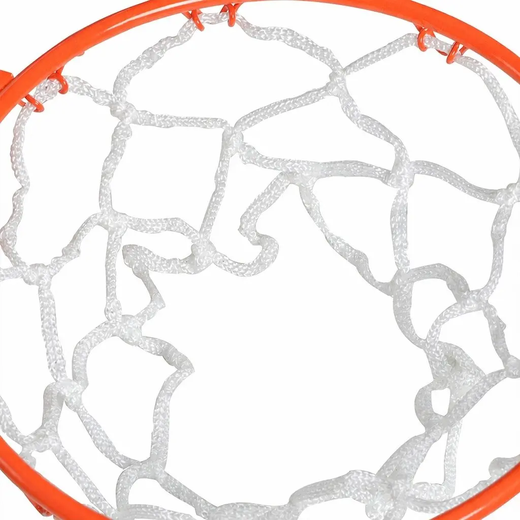 Mini Basketball Hoop Indoor Kids Game Over Door Portable 45cm White Black
