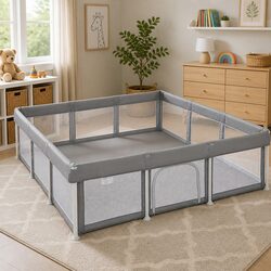 Comforting Kids Playpen with Safe Features for Toddlers