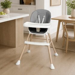 Comfortable 6-in-1 Baby High Chair: Practical and Safe