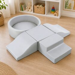 Quality Kids Foam Climbing Blocks Playset for Toddler Fun