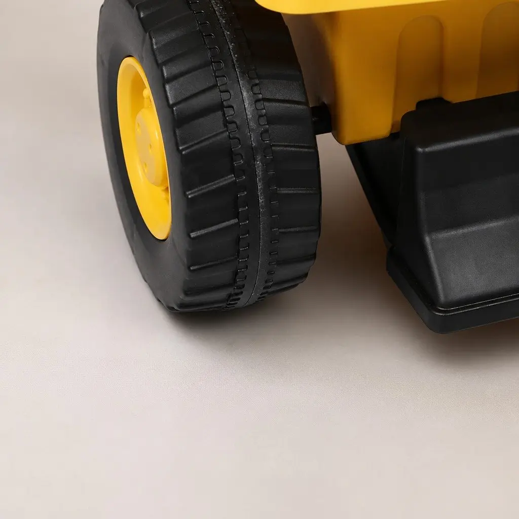 Kids Ride-On Excavator Toy Indoor Outdoor Play 90cm Yellow