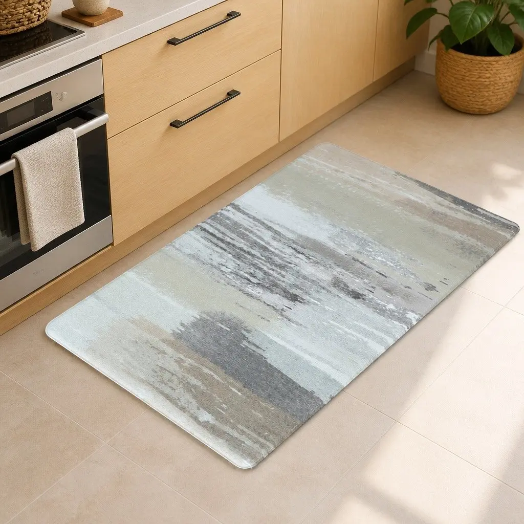 Yellow Kitchen Mat 45x75cm PVC
