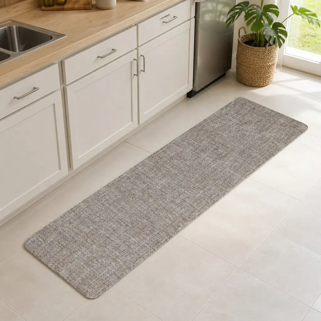 Kitchen Floor Mat 45x150cm Non-slip Textilene Rug Cushioned Comfort Fatigue