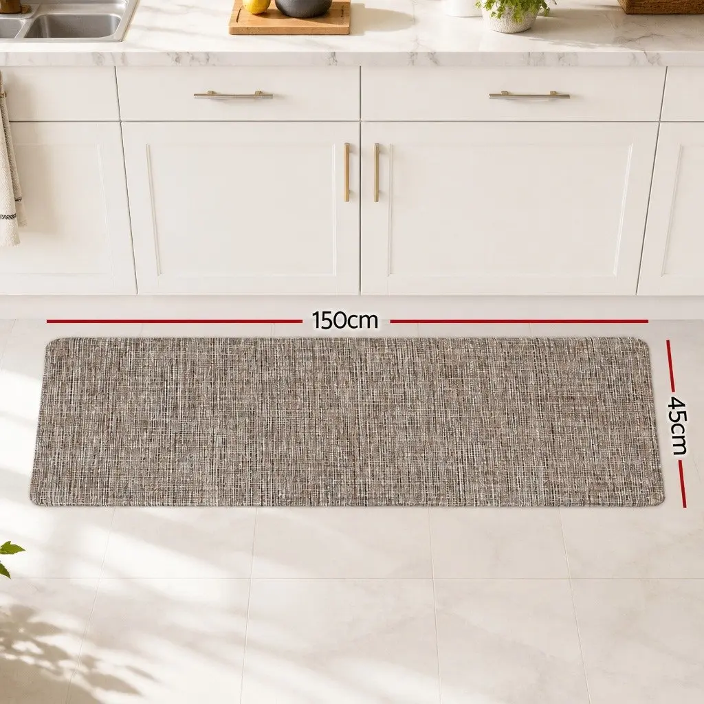 Kitchen Floor Mat 45x150cm Non-slip Textilene Rug Cushioned Comfort Fatigue