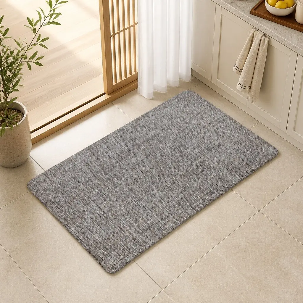 Kitchen Mat Non-slip Comfort 45x75cm Brown Textilene Anti-fatigue