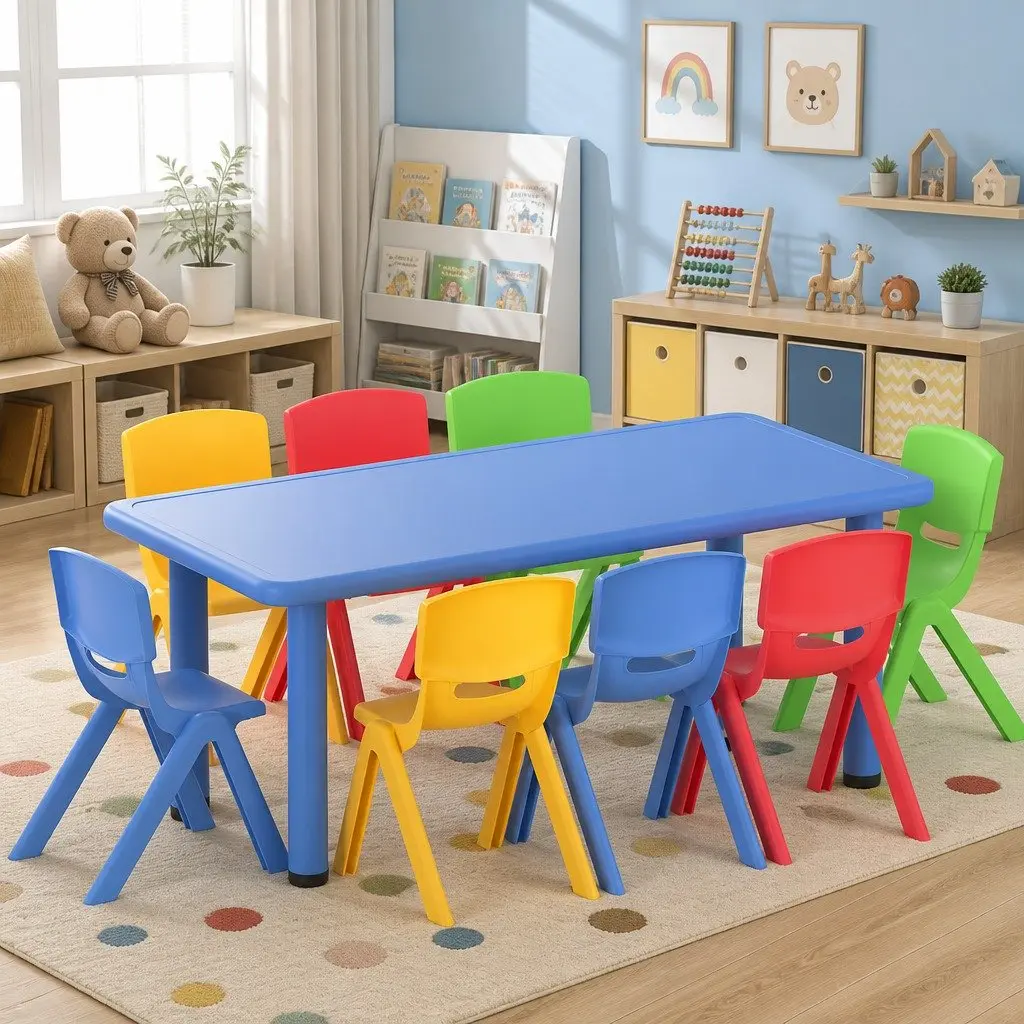 Kids Activity Table and Chairs for Fun