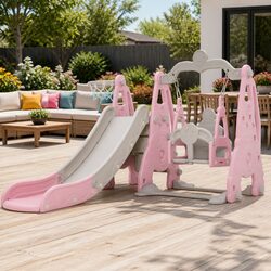 Reliable Kids Swing Slide Set for Outdoor Fun