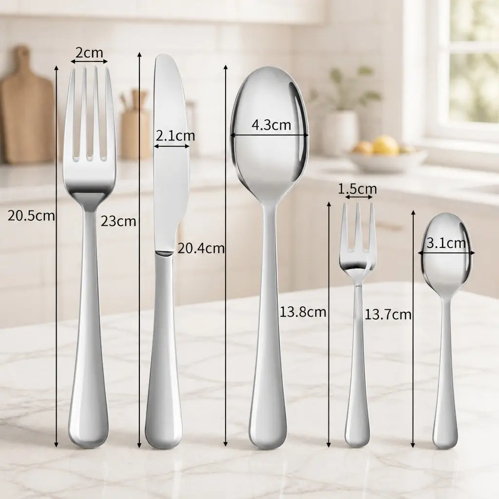 30-Piece Stainless Steel Cutlery Set