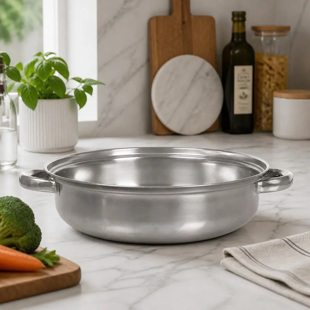 4 Layer Stainless Steel Steamer Pot Glass Lid Vegetable Meat Cooking Kitchen