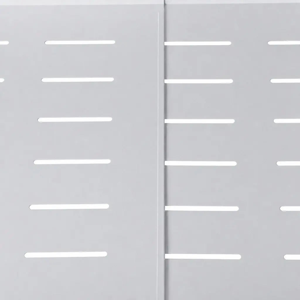 Pull Out Cabinet Organizer Drawer Shelf Kitchen Storage Basket Adjustable Width 42cm White 2 Piece