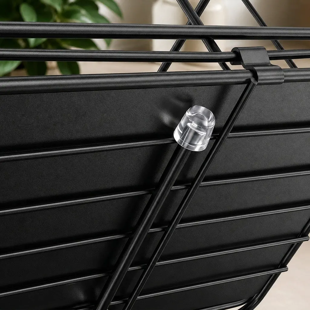 2 Tier Pull Out Cabinet Organizer Sliding Kitchen Storage Rack Under Sink Basket