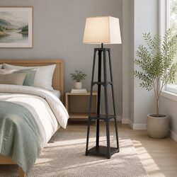 Reliable Floor Lamp with 3 Shelves for Value and Style