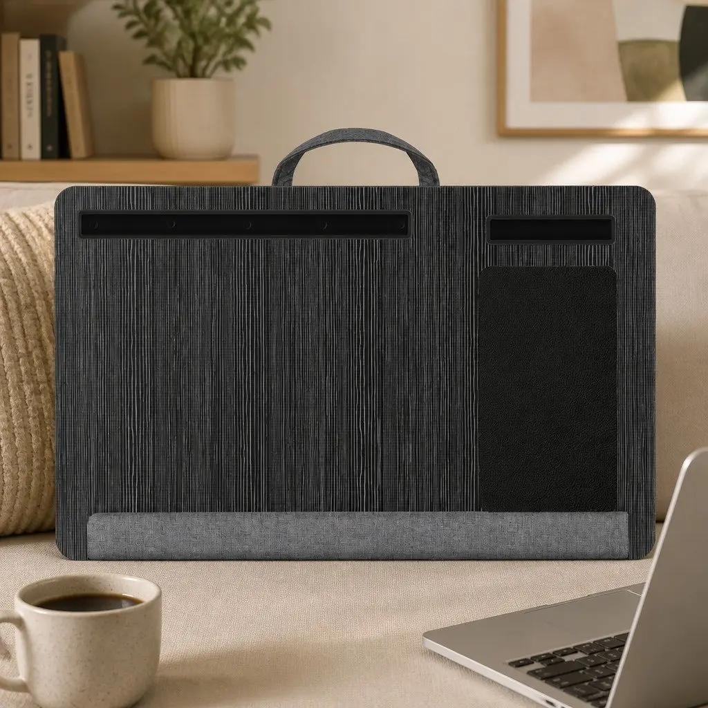 Lap Desk Portable Laptop Stand 55CM Black