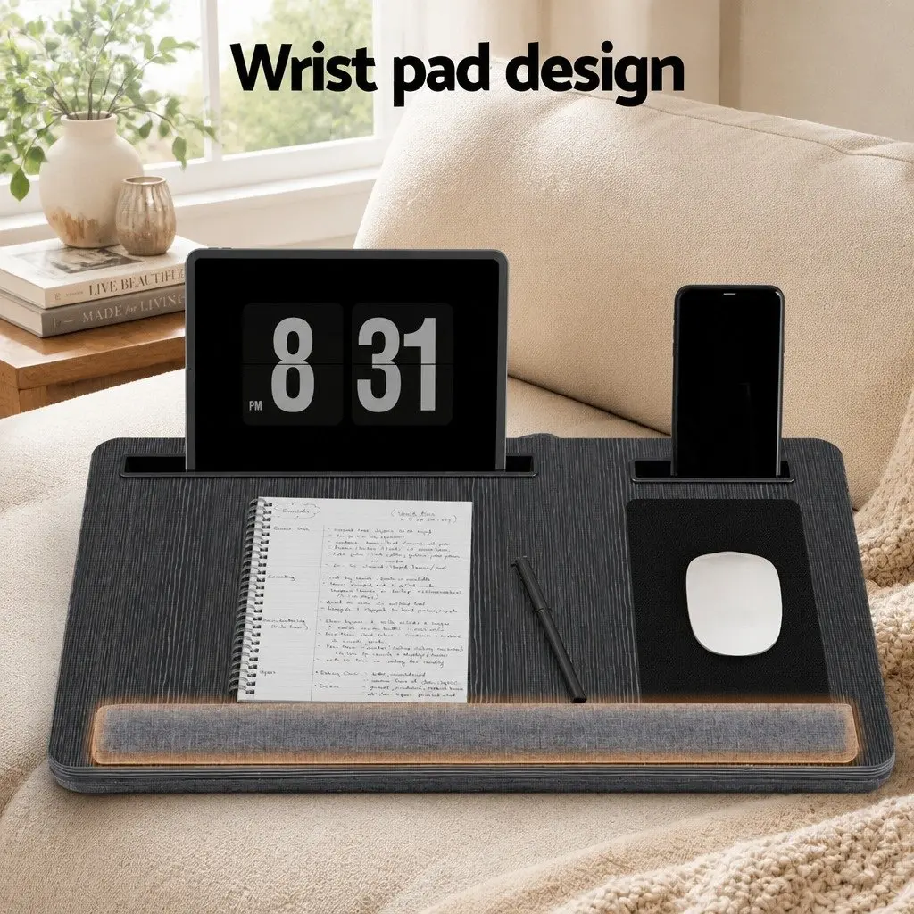 Lap Desk Portable Laptop Stand 55CM Black