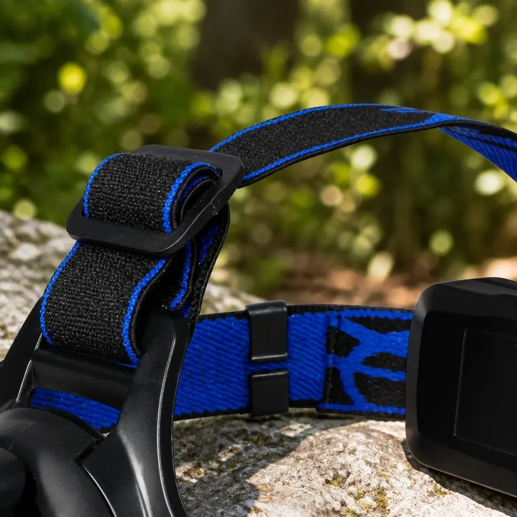 LED Headlamp with 140 Lumens and USB Charging