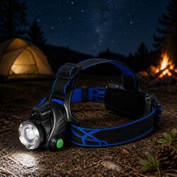 Dependable LED Headlamp with Long Battery Life