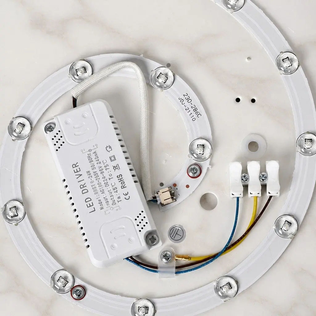 LED Ceiling Down Light 18W Ultra-Thin 30CM Cold White for Bedroom Kitchen Living Room