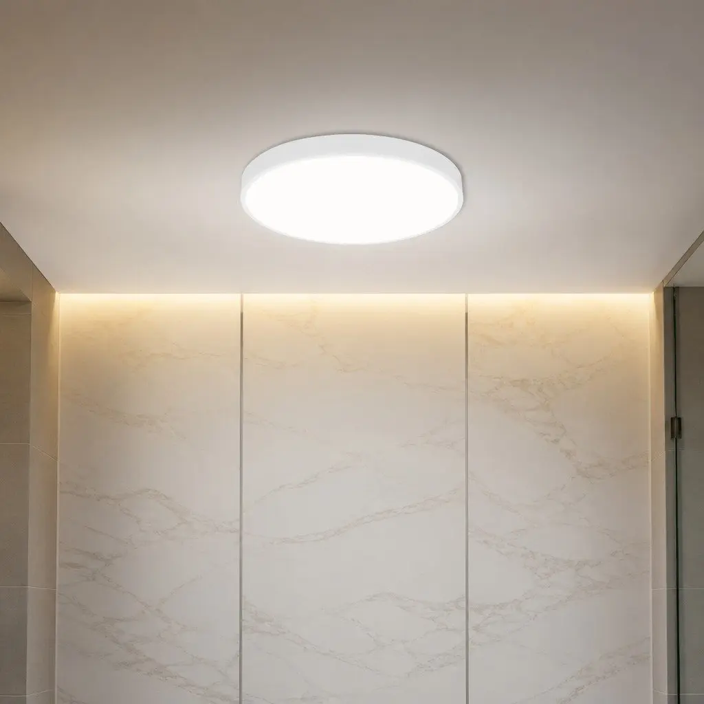 LED Ceiling Down Light 18W Ultra-Thin 30CM Cold White for Bedroom Kitchen Living Room