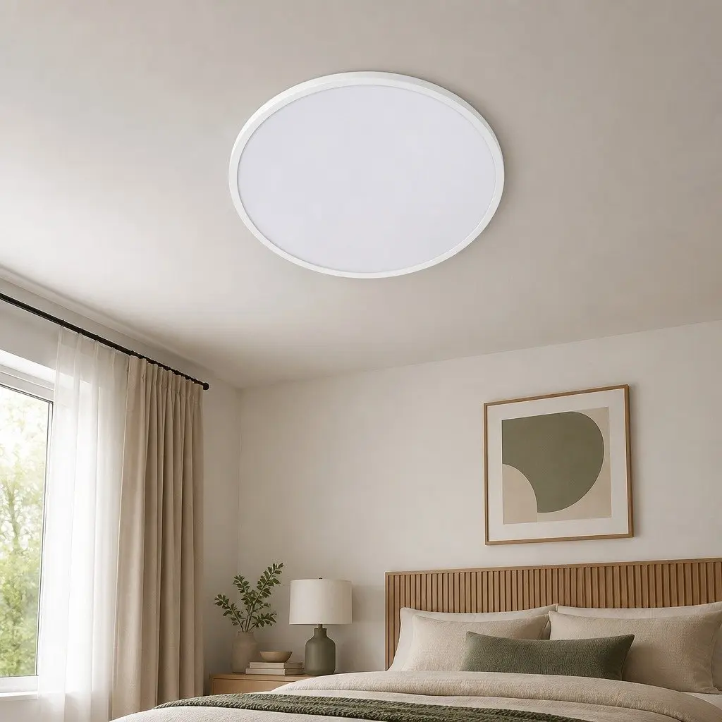 LED Ceiling Light Panel 30W Cold White 5CM Ultra-Thin for Bedroom Kitchen