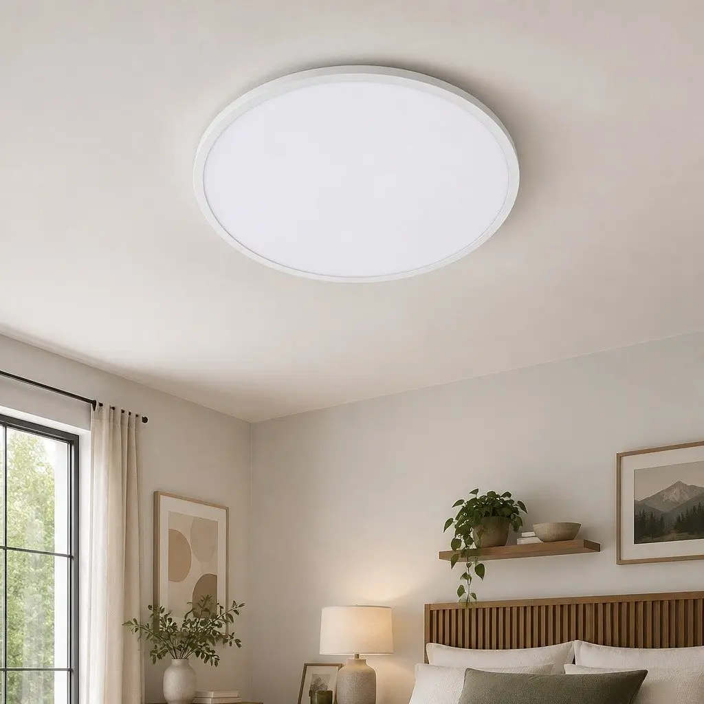 LED Ceiling Light Panel 36W Ultra-Thin Flush Mount Down Lighting 50cm Cold White