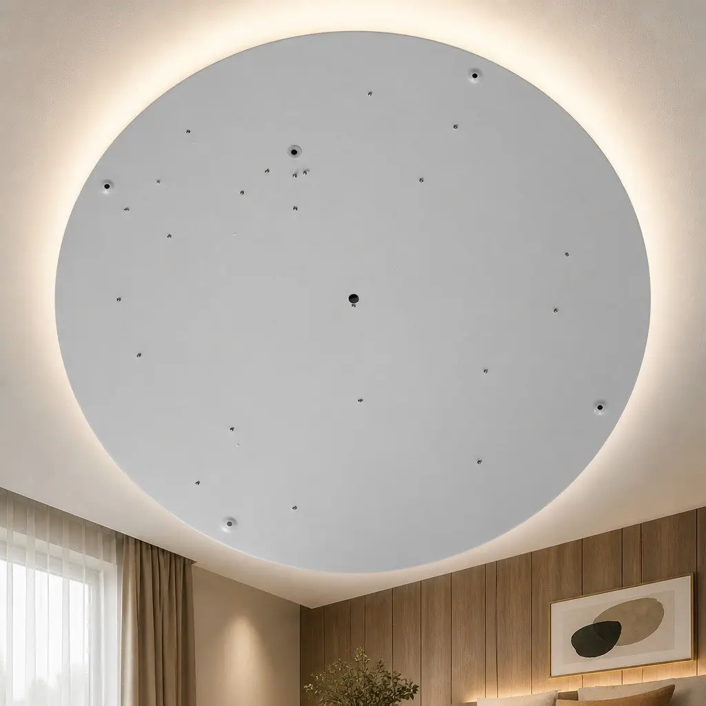 LED Ceiling Light Panel 36W Ultra-Thin Flush Mount Down Lighting 50cm Cold White