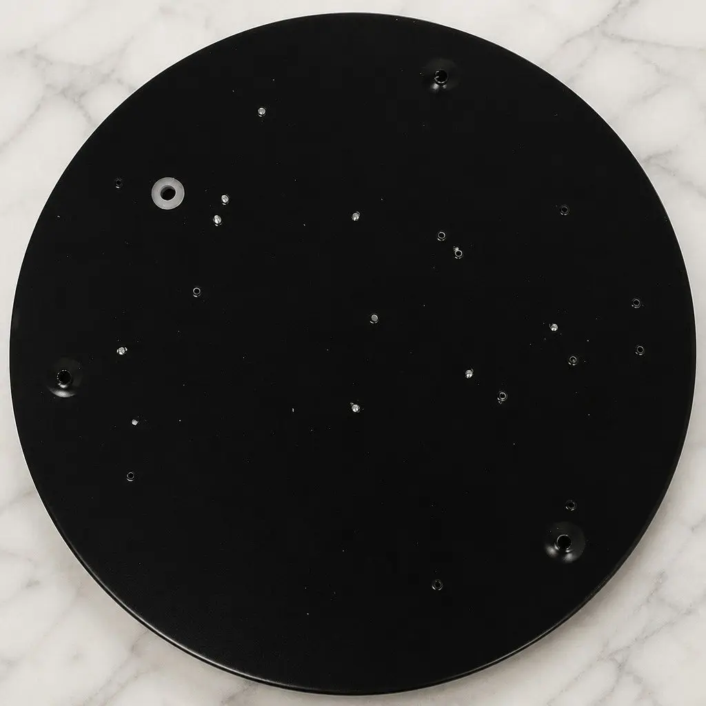 LED Ceiling Light 36W Dimmable 3-Colour Round Black Modern Interior Lighting 30cm