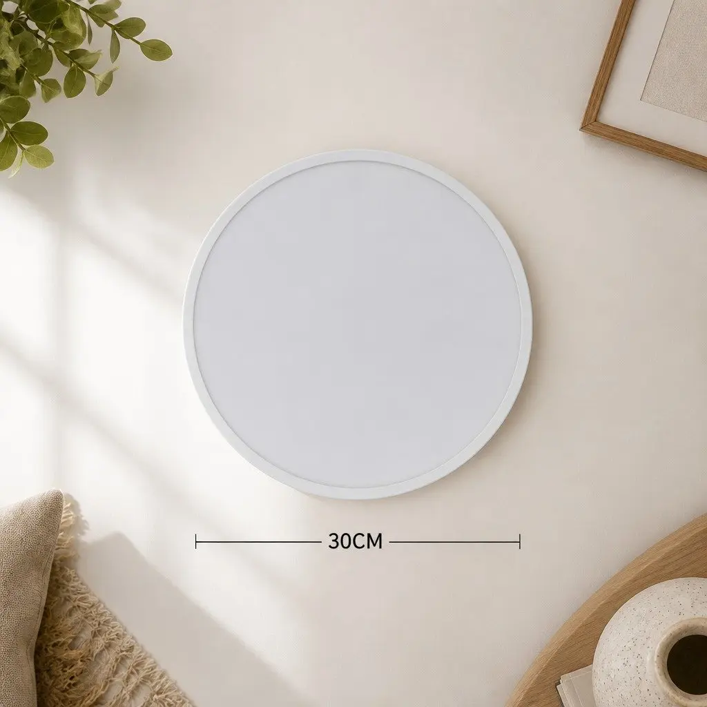 LED Ceiling Light 36W 5CM Round Flush Mount 3-Colour Warm Neutral