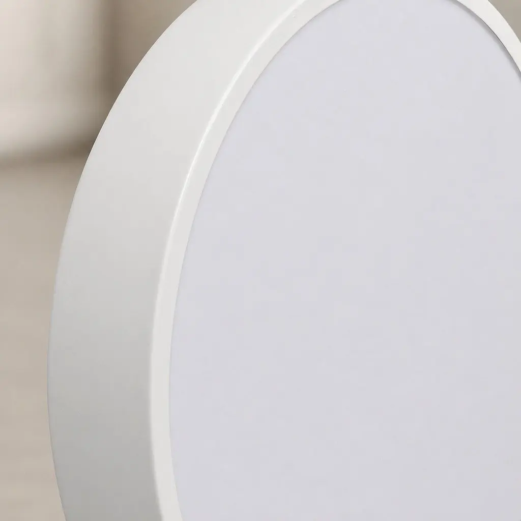 LED Ceiling Light 60W 3-Colour Temperature 40cm White Round Flush Mount Fixture